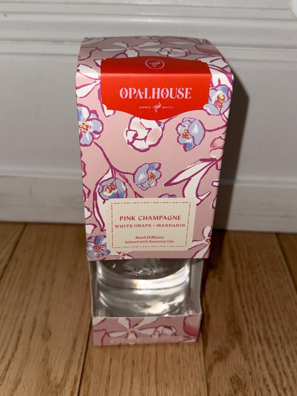 Opalhouse Pink Floral Reed Diffuser Room Scent